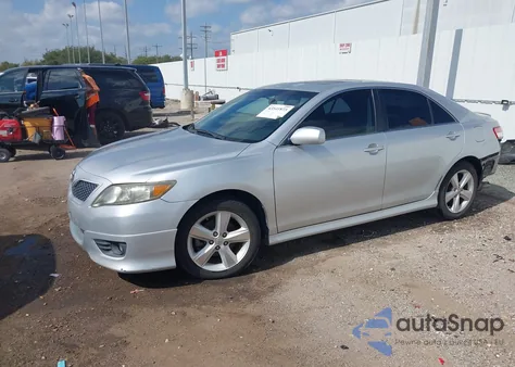 2011 Toyota Camry Se из США, поврежденный, VIN 4T1BF3EK5BU609692